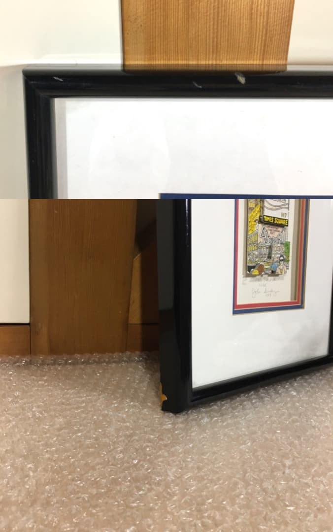 ○John Suchy ジョン サッチー タイムズスクエア 1993 3Dアート