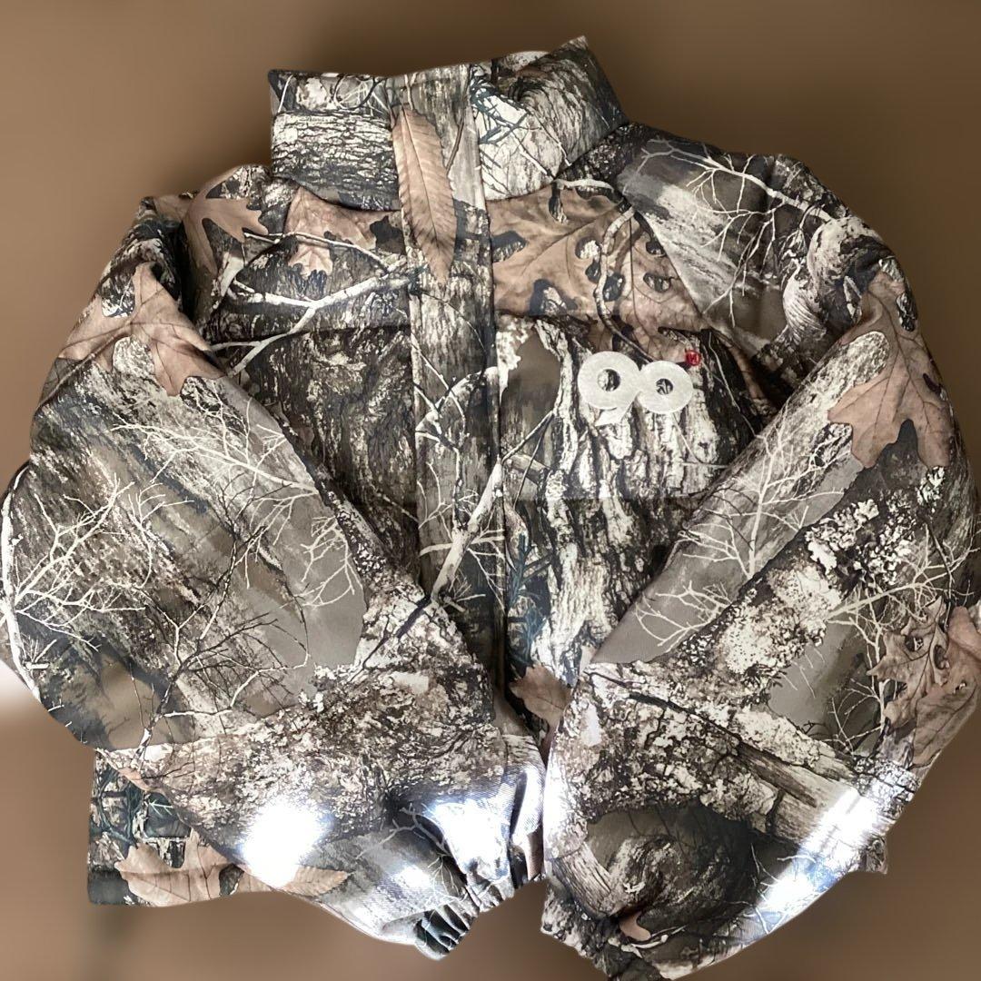 9090 リアルツリー 90 Logo Puffer Jacket ダウン - メルカリ