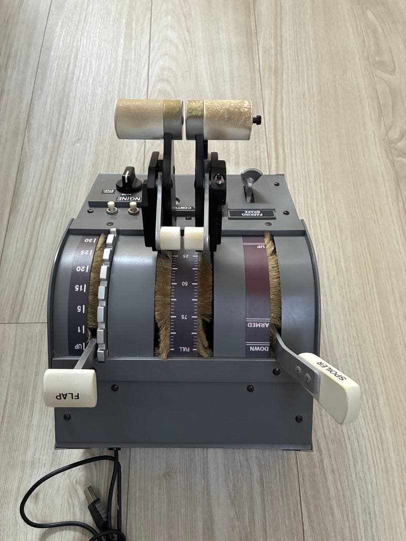 Flight Simulator B787風カスタムスロットル（操縦桿工房製） - メルカリ