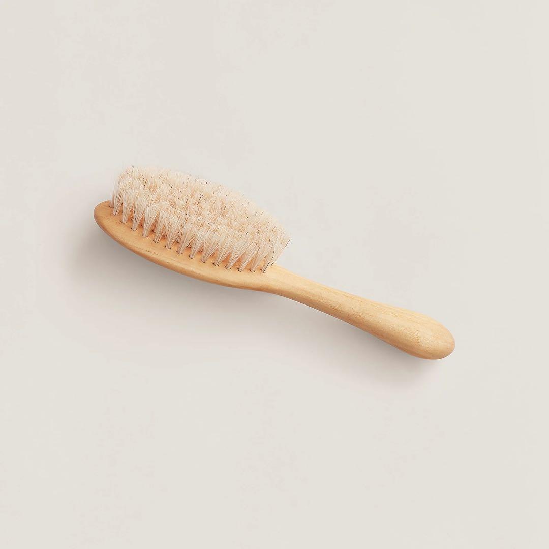 【エルメス】ヘアブラシ 《カブリオル》　ベビーブラシ
