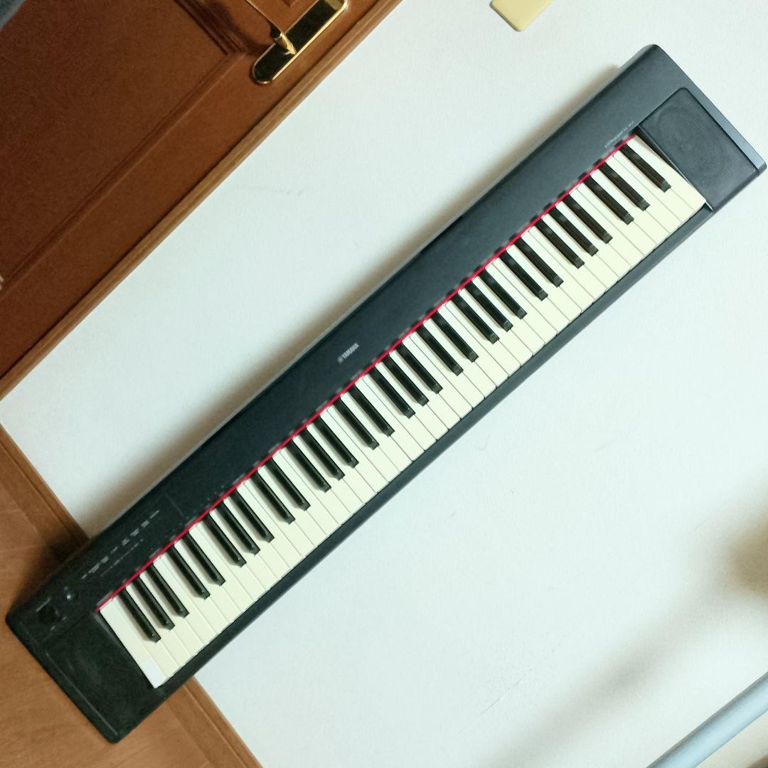 YAMAHA piaggero NP-31 BK 76鍵 電子ピアノ - メルカリ