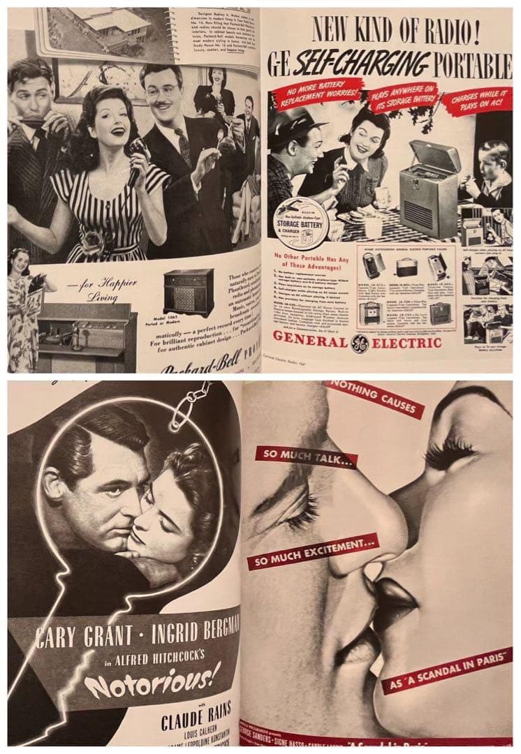 洋書 All-American Ads 40s 広告 スペースエイジ インテリア - メルカリ