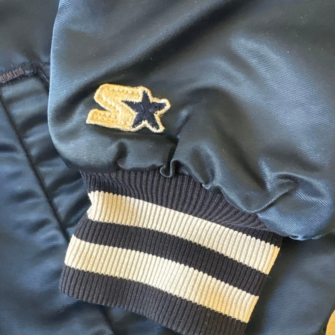 80s USA製 スターター ニューヨークヤンキース サテン スタジャン