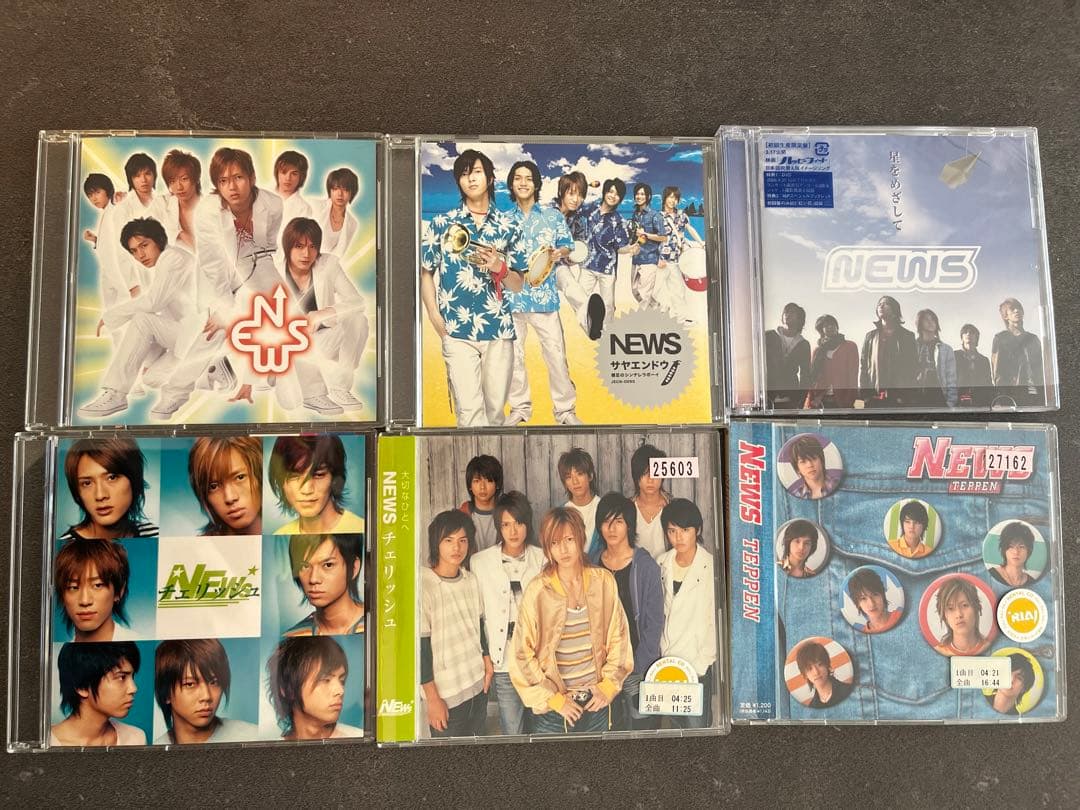 バラ売り可】NEWS CD・DVD・アルバム まとめ売り - メルカリ