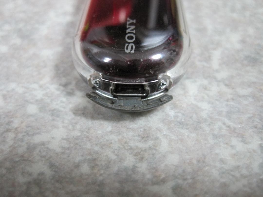 SONY ウォークマン NW-E405 中古品 動作確認済 ローズレッド - メルカリ