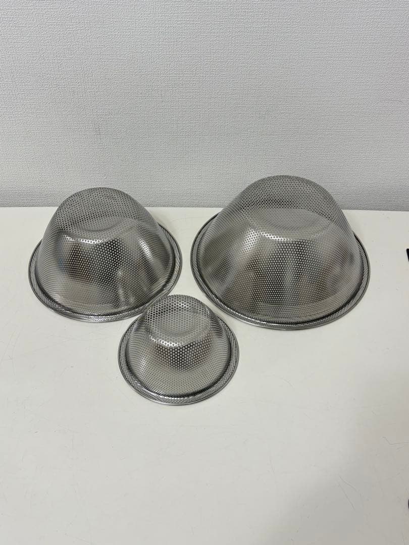 アムウェイ ミキシングボウル 用 コランダー(ざる)セット