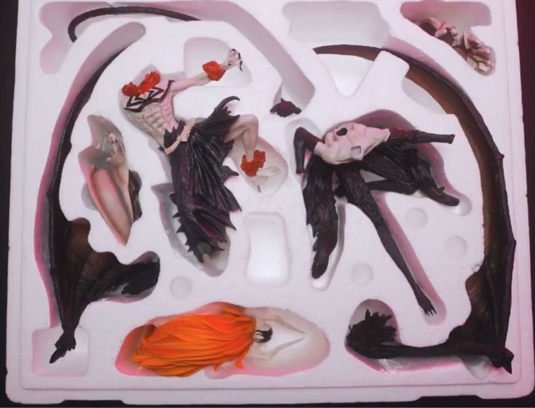 BLEACH 黒崎一護VSウルキオラ ガレージキット ガレキ スタチュー①