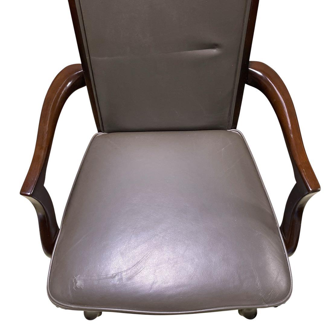 マルニ ベルサイユ ダイニングチェア 2脚 鋲打ち 猫脚 肘置きあり なし