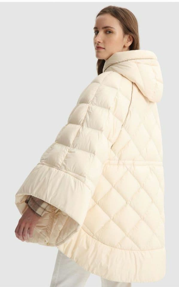 ウールリッチ woolrich ポンチョ ダウンコート 一度着用のみ 極美品