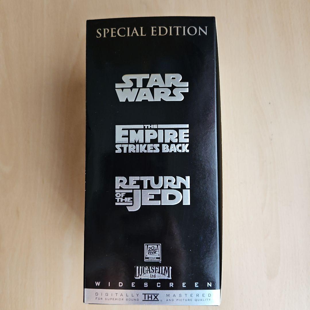 スターウォーズ 3部作特別篇 VHSビデオ 3本ボックス付き - メルカリ