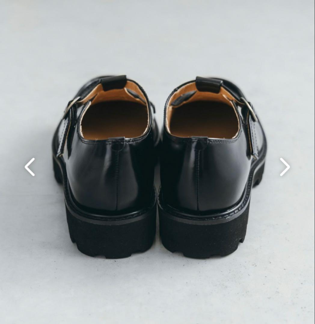 黒い編み込みデザインローファー - メルカリ