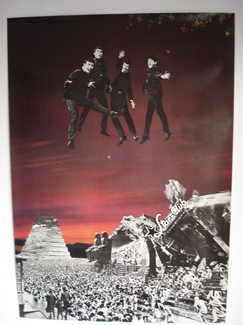 ビートルズポスタースタークラブ1977横尾忠則BEATLESSTARCLUB - メルカリ