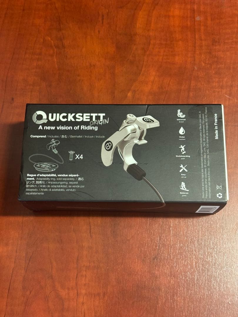 未使用】QUICKSETT ORIGIN ブラック - メルカリ