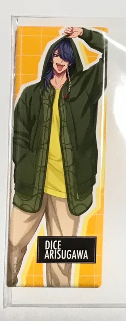 ヒプノシスマイク 有栖川帝統 ロング缶バッジ ew04 - メルカリ