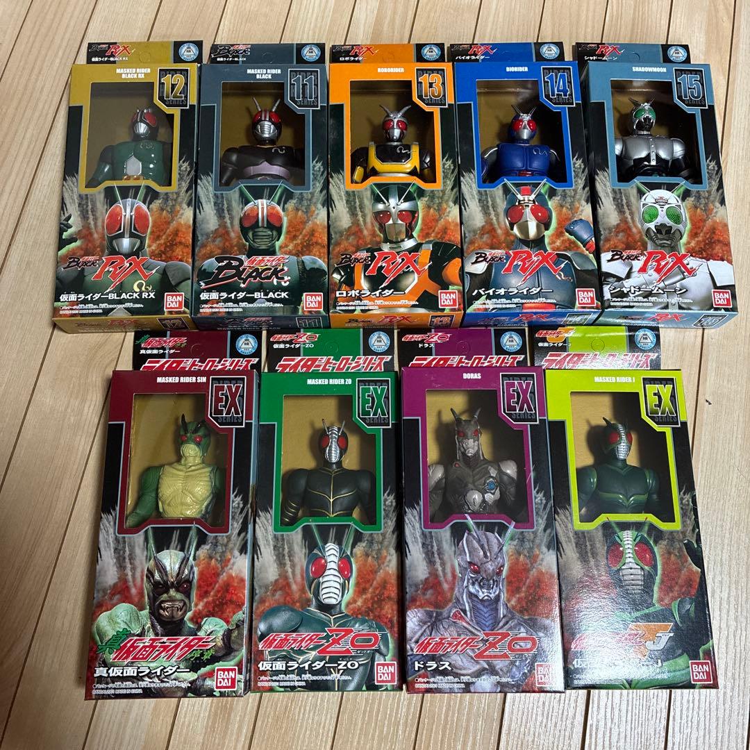 最終値下げ ライダー ヒーロー シリーズ コレクションボックス - メルカリ