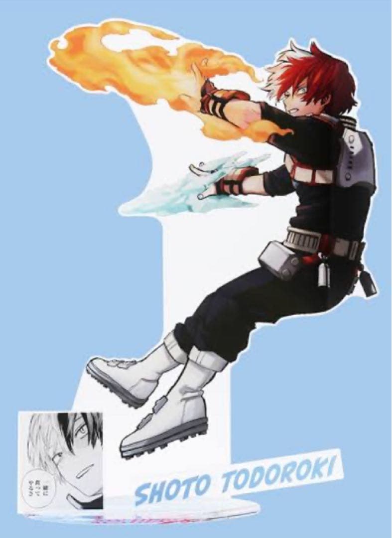 ヒロアカ　アクリルgigaフィギュア　轟焦凍　アクスタ　ジャンプショップ JCS限定 『僕のヒーローアカデミア』アクリルGIGAフィギュア 轟