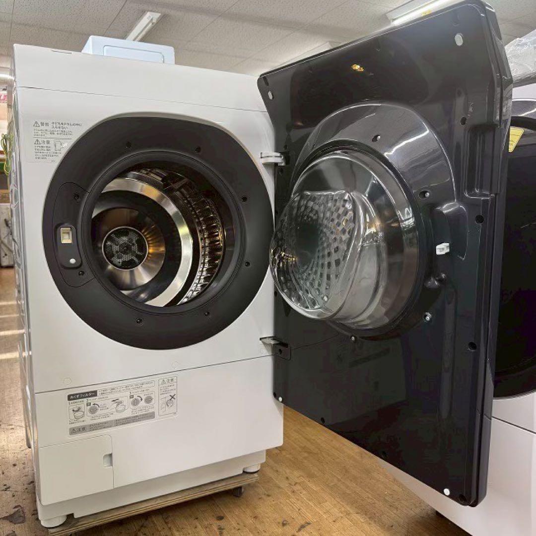地域限定配送無料 シャープ ドラム式洗濯乾燥機 ES-W113 分解清掃済み