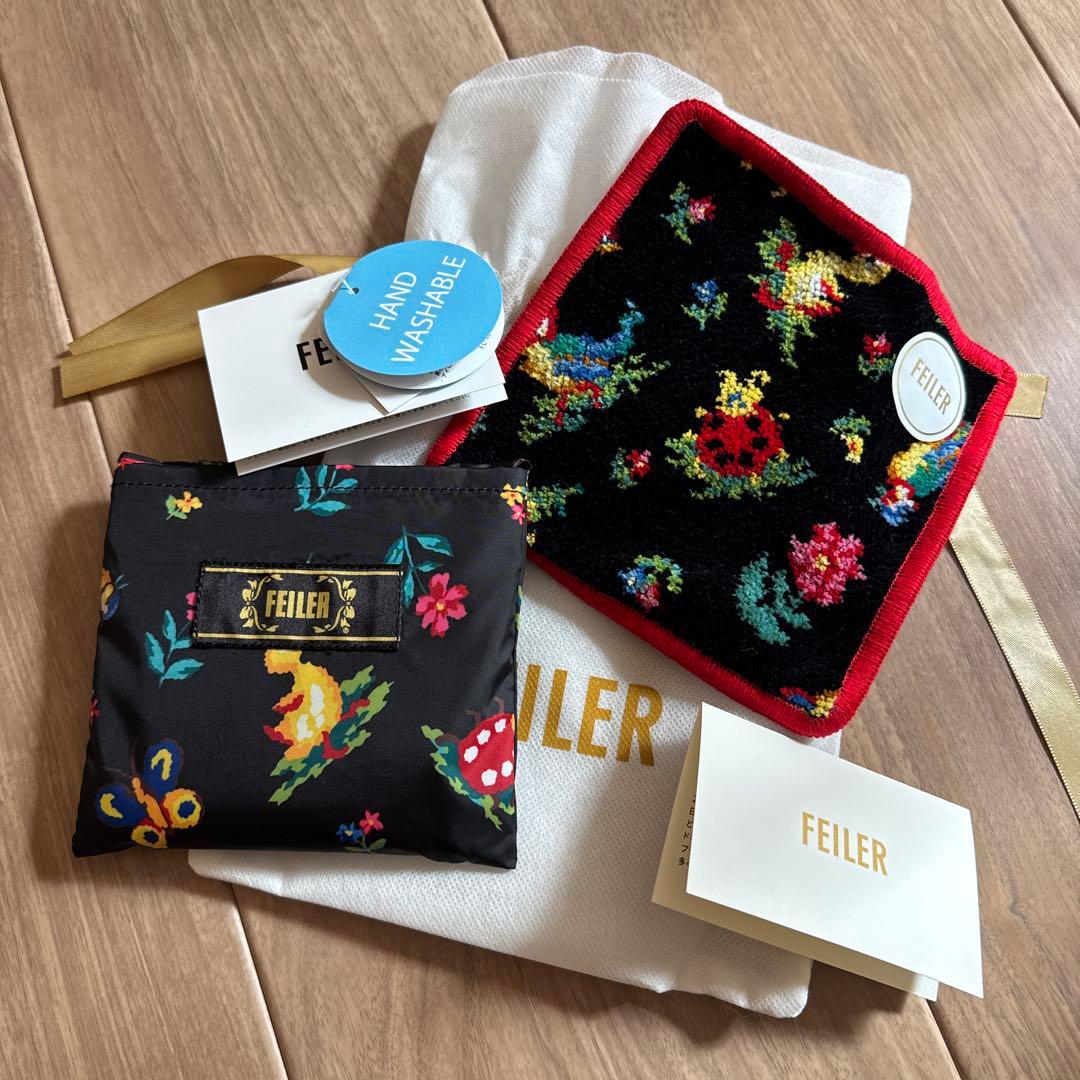 フェイラー　エコバッグ　ミニハンカチ付き 楽天市場】『ネコポス対応(6点まで)』フェイラー FEILER ハンカチ ミニ