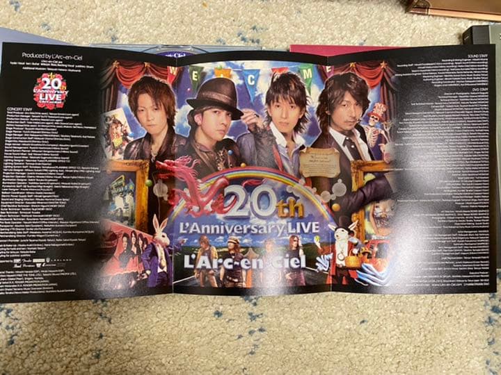 L'Arc〜en〜Ciel 20th live box 完全生産限定盤 - メルカリ