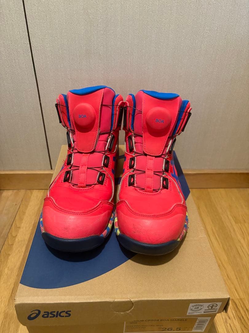 asics CP304 BOA 限定カラー 安全靴 MARBLE 26.5cm
