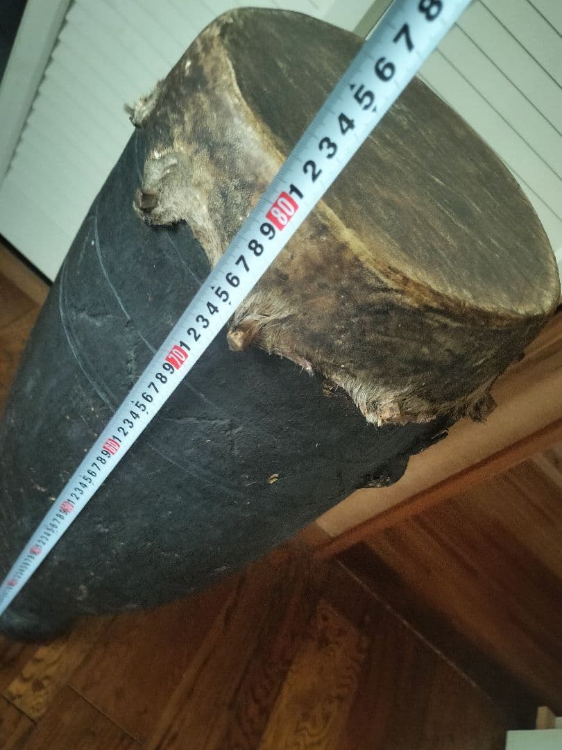 アフリカンビンテージドラム｜東・中央アフリカ伝統太鼓】 - メルカリ