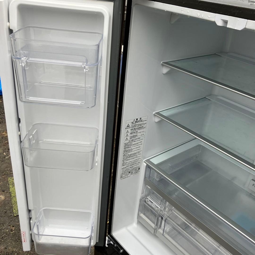 mm129F 2019年製 AQUA 大型冷蔵庫500L〜600L 木目調 - メルカリ