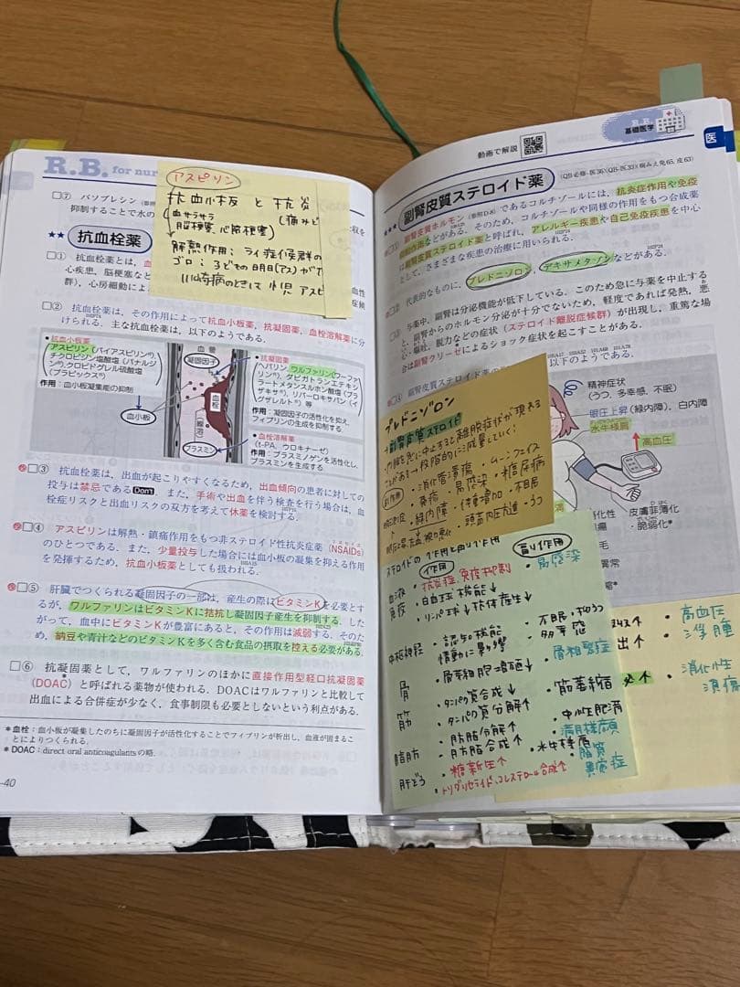 私の必死なメモ付きレビューブック