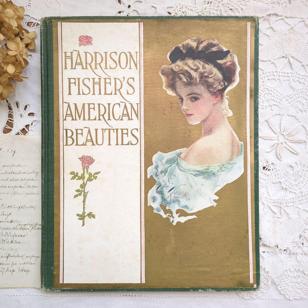 稀少1909年アンティーク 画集 洋書 絵本 児童書 ヴィクトリアン ヴンテージ ブランド本・雑誌・漫画 - 稀少1909年アンティーク 画集 洋書 絵本