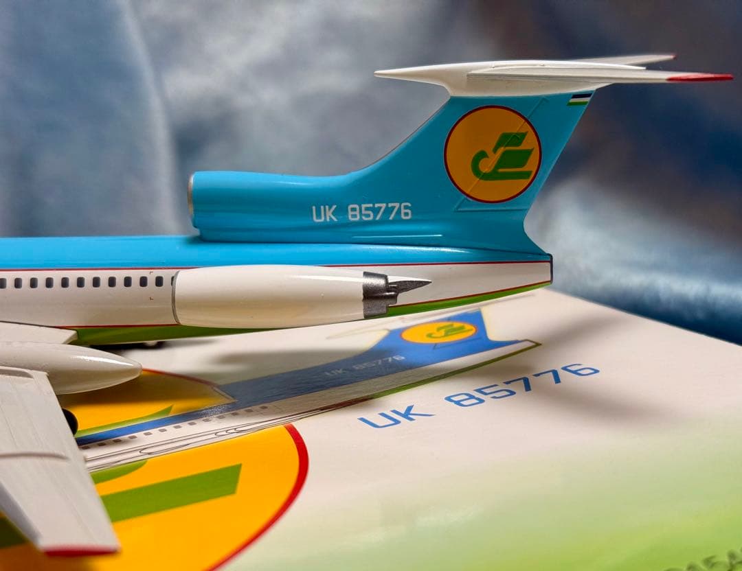 ウズベキスタン航空 UZBEKISTAN ツポレフ Tu-154M 1/200 - メルカリ