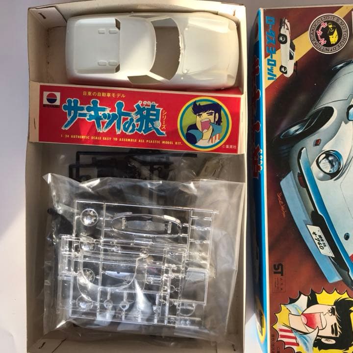 サーキットの狼 プラモデル 1/24 ロータスヨーロッパ 日東科学 - メルカリ