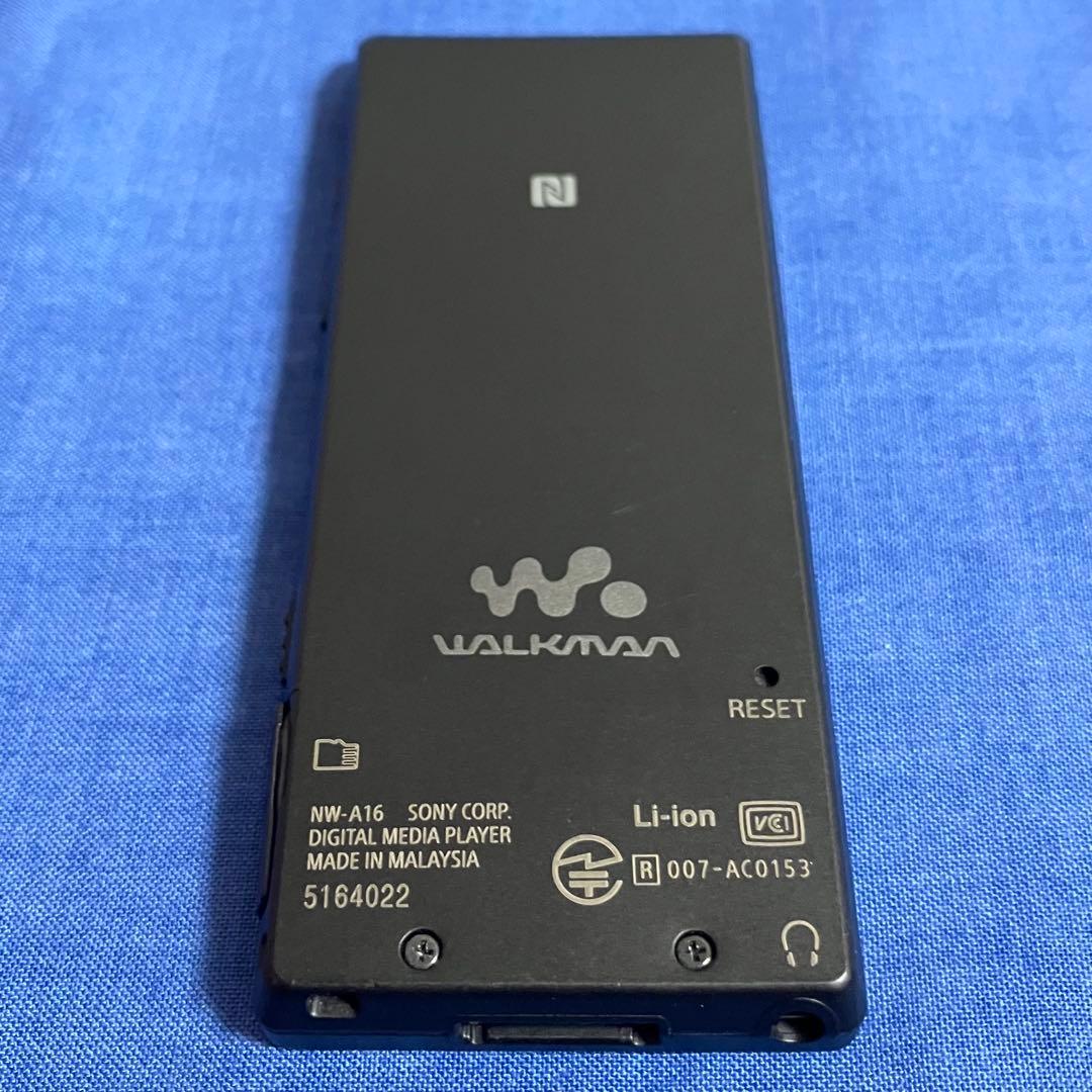 バッテリー良好】ソニー ウォークマン NW-A16 黒