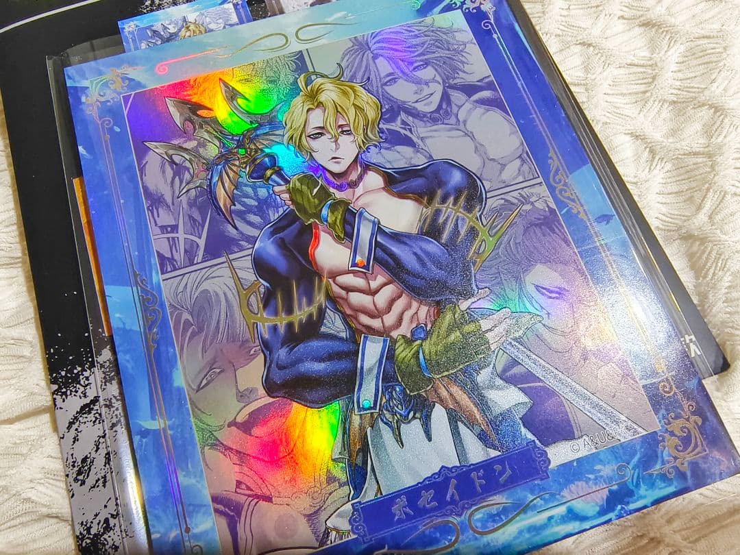 終末のワルキューレ 中国限定 公式グッズ 原画 ホログラム 色紙