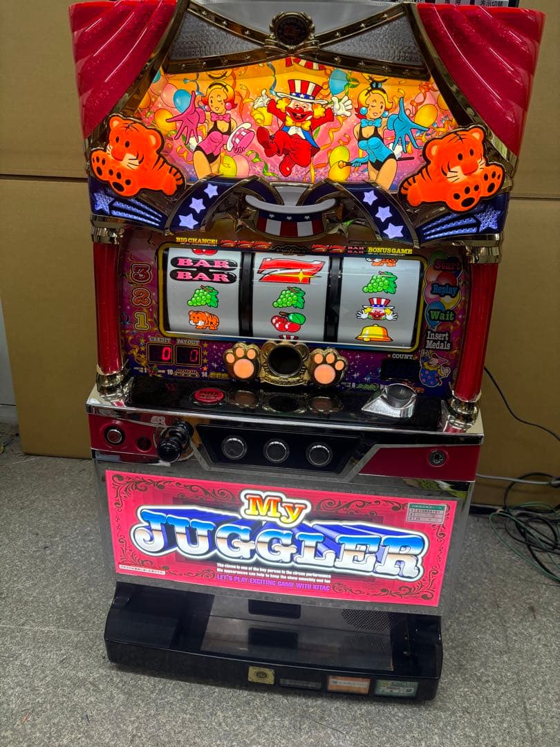 6号機 マイジャグラー5 実機 家庭用フルセット！ - メルカリ