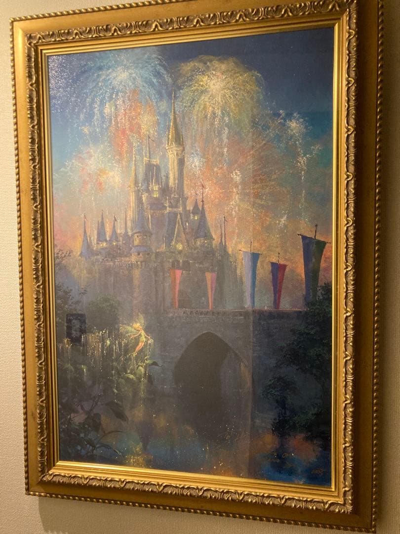 ジェームスコールマン　ティンカーベルとお城　ディズニー　Disney アート 0b0f6b9500306bbb51202d001d006b