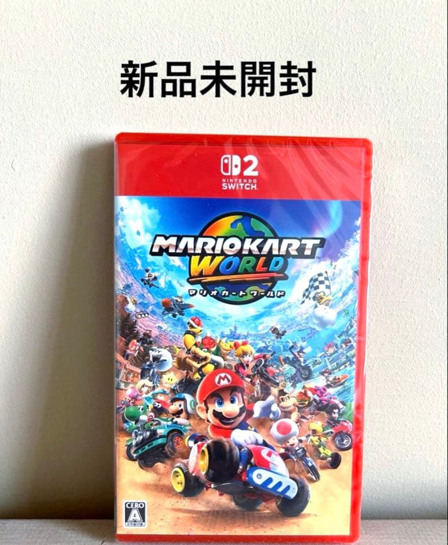 新品未開封 マリオカート ワールド - メルカリ