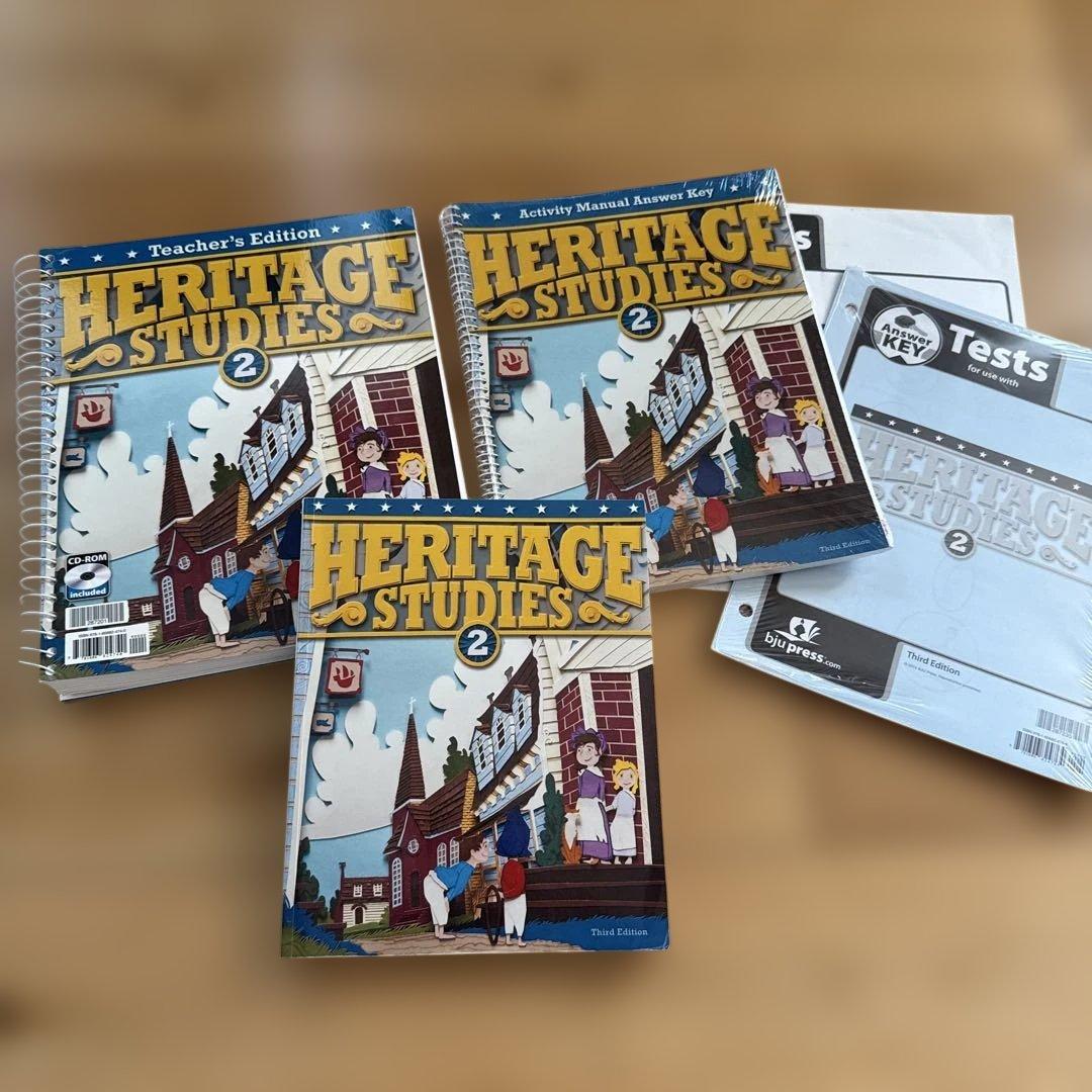 語学・辞書・学習参考書 BJU Press Heritage Studies 2, 3rd edtn BJU Press Heritage Studies 2 Textbook Homeschool Curriculum Book