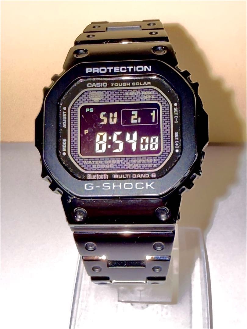 G-SHOCK ORIGIN ソーラー 電波 GMW-B5000GD-1JF Casio Men's G-SHOCK ORIGIN Solar Radio Watch with Bluetooth, Full