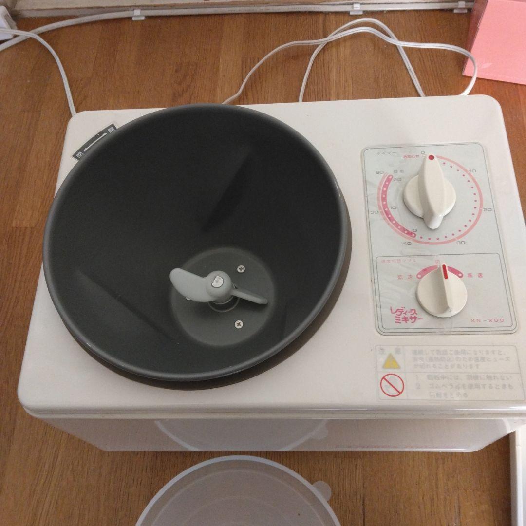 大正電気 レディスミキサー KN-200 ホワイト 取扱説明書付き - メルカリ