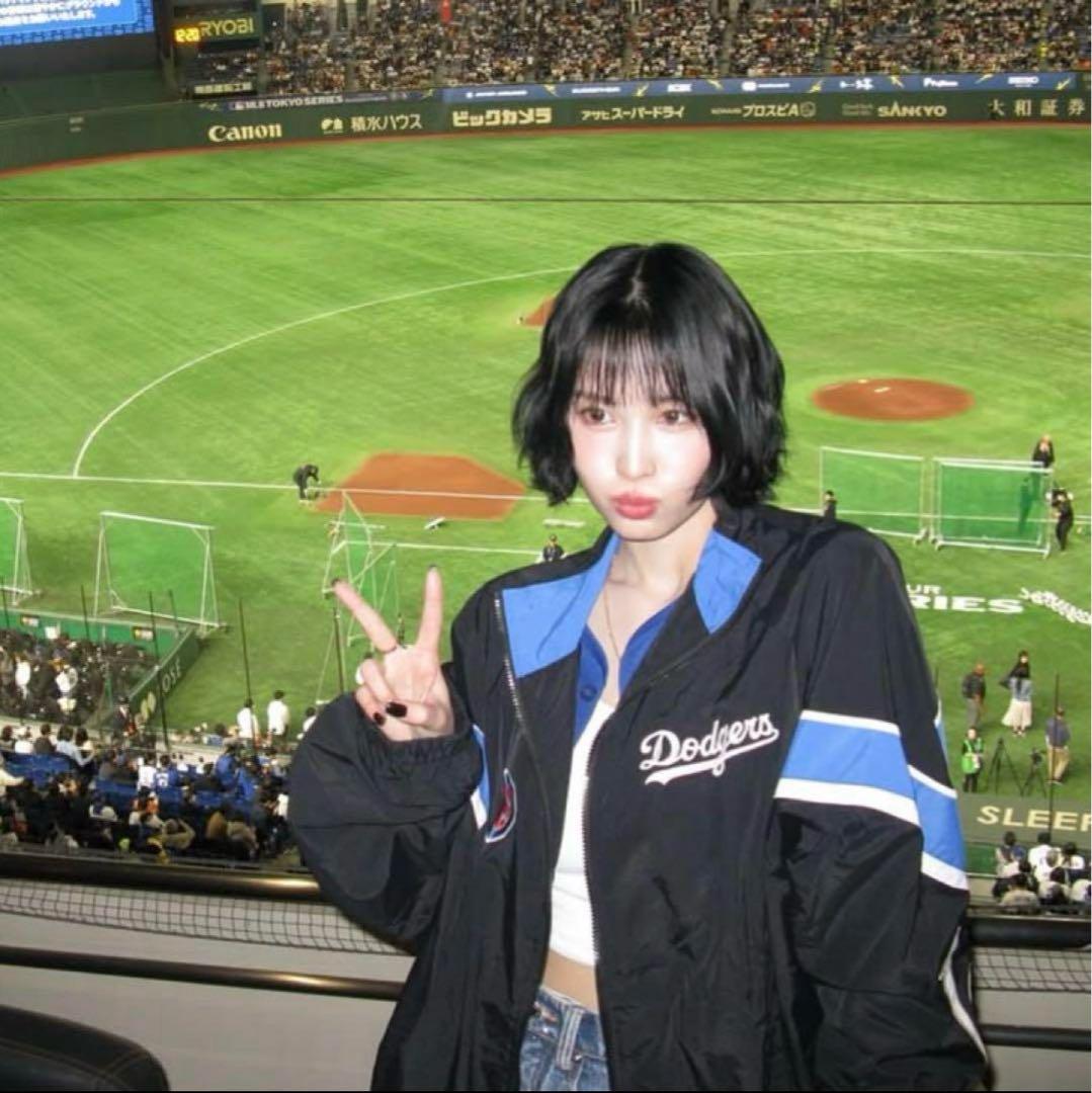 MOMO着用ドジャースカブス 東京シリーズ2025ジャケットブルゾン - メルカリ