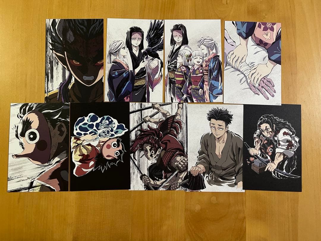 鬼滅の刃 全集中展 幕間画 ポストカード 9枚セット - メルカリ