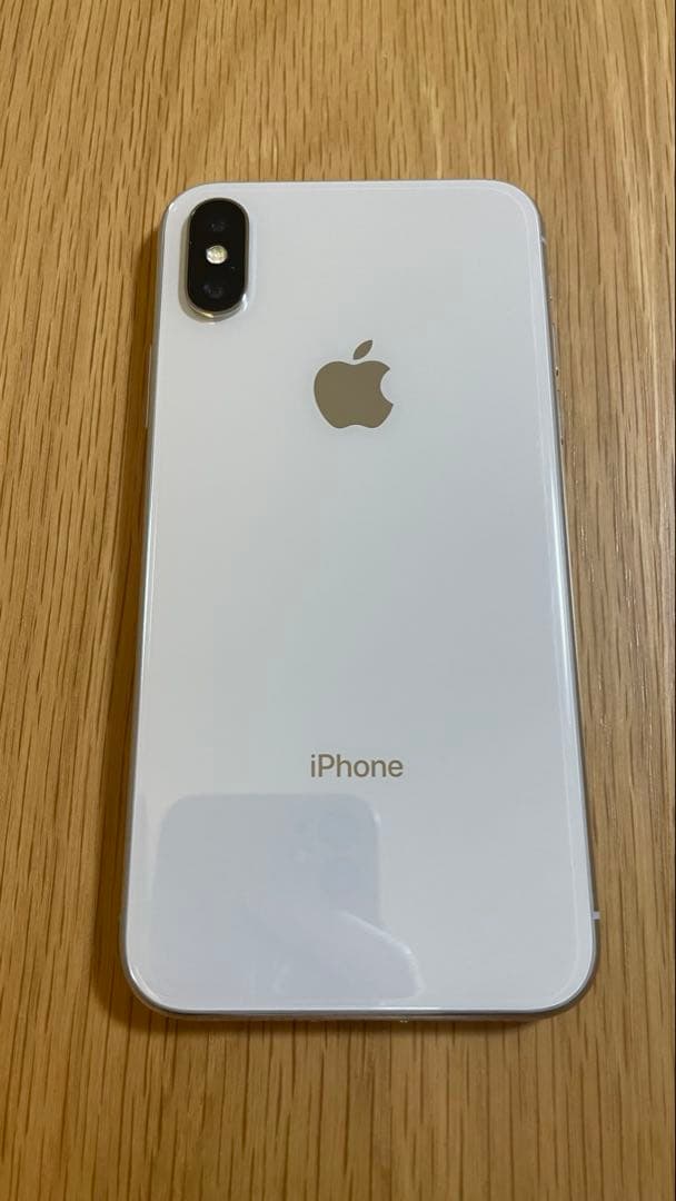 iPhone X 64GB シルバー 24時間以内発送