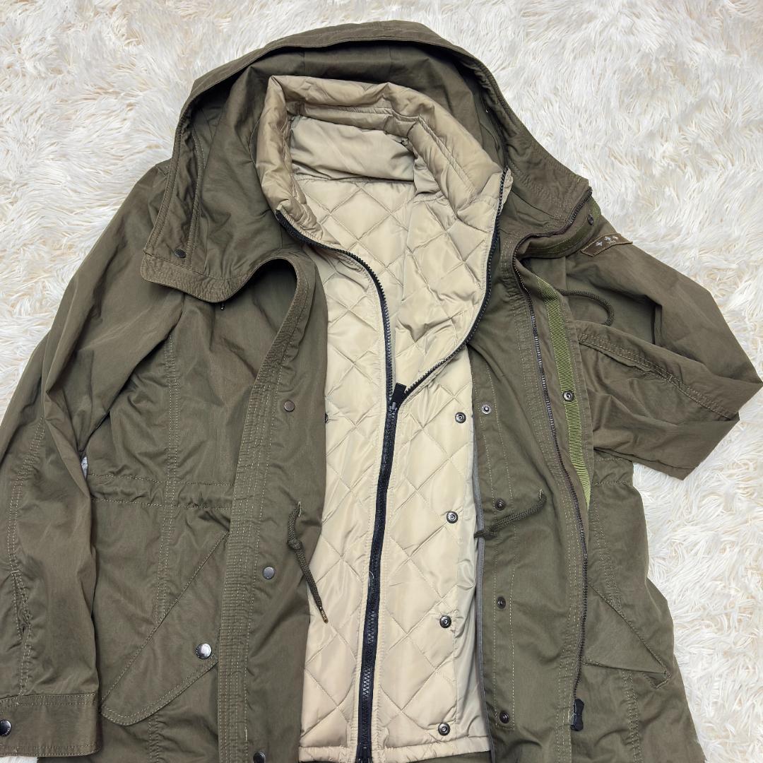 廃盤品　タトラス　LITTO モッズコート 3way ダウンベスト付　L TATRAS（タトラス）の「TATRAS(タトラス) LITTO/MTA17S4421（モッズ