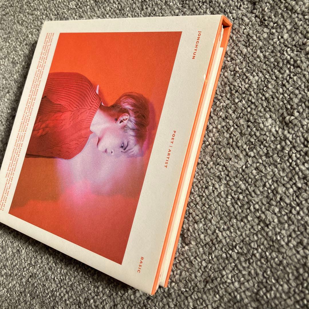 SHINee ジョンヒョン poet CD 韓国盤 アルバム jonghyun - メルカリ
