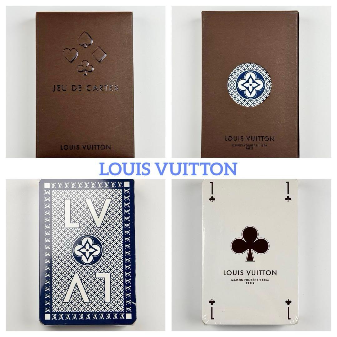 新品未使用】Louis Vuitton ルイヴィトン トランプ 青 レア 希少