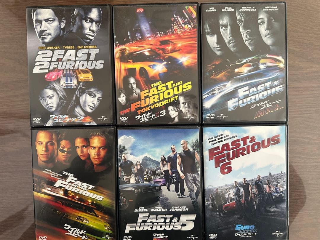 ワイルドスピード9作品 - メルカリ