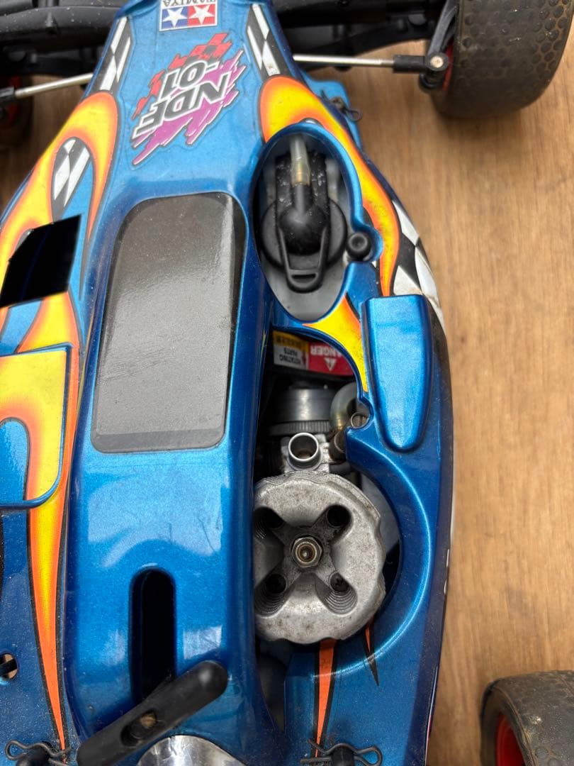 L*y様 ジャンク タミヤオフロードカー NDF-01 ナイトロサンダー エンジ