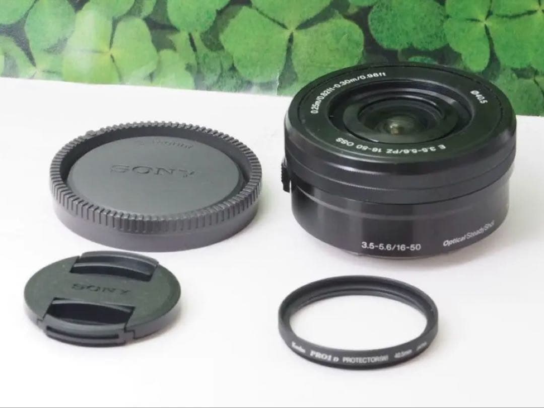 【美品】ソニー⭐️E PZ 16-50mm F3.5-5.6 電動ズーム 黒⭐️
