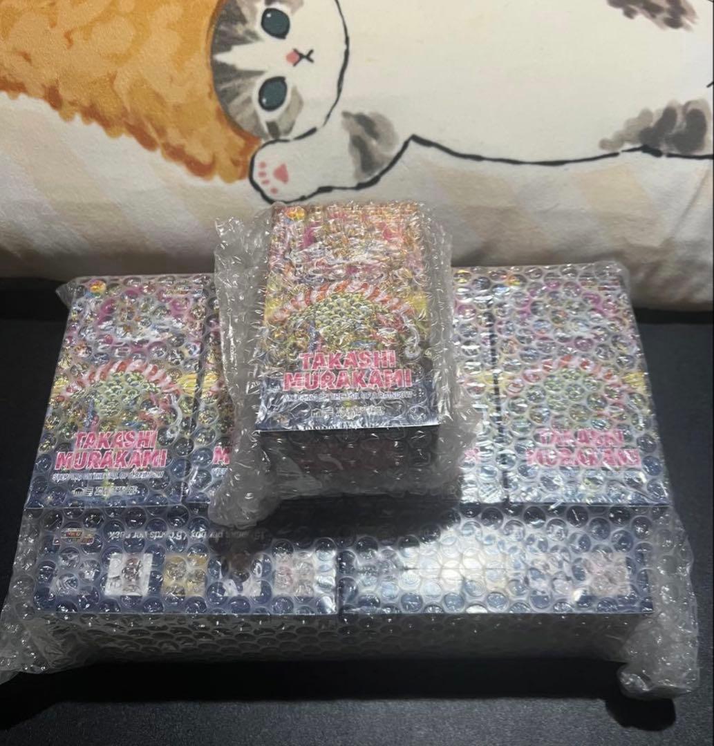 に*こ様 TAKASHI MURAKAMI トレカ 限定版 未開封 シュリンク付 村上隆とトレカの世界 シュリンク付き 2冊セット - メルカリ