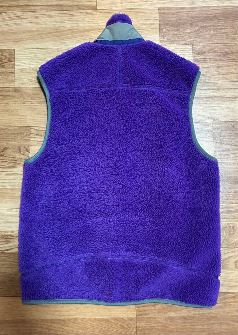 Patagonia レトロXフリースベスト サイズM 紫色 - メルカリ