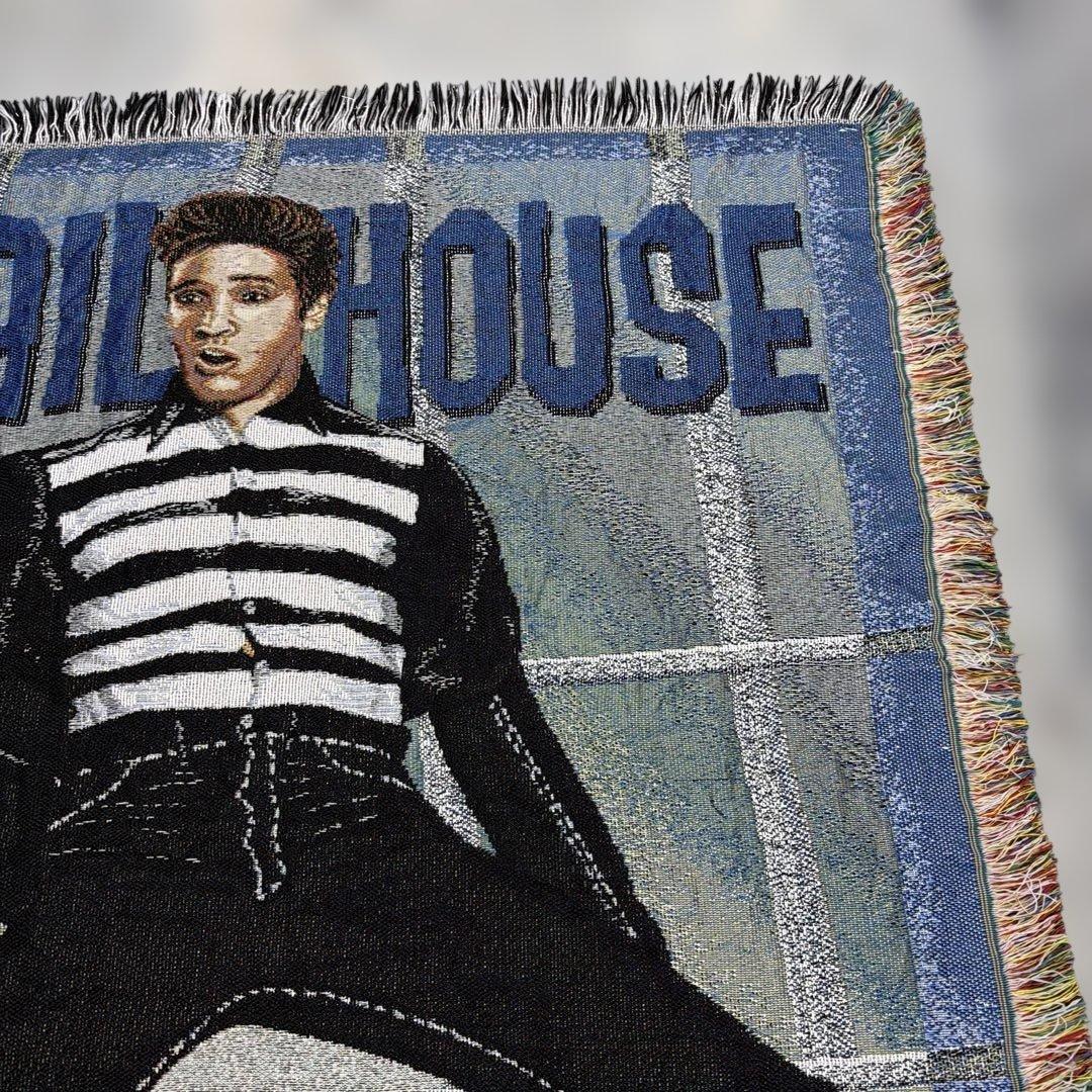 エルビスプレスリー ブランケット マルチカバー ソファカバー ラグ155x113